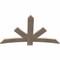 Ekena Millwork Alberta Smooth Timber Gable Bracket, Douglas Fir, 60"W x 38"H x 1 1/2"D x 5 1/2"F, 15/12 Pitch GBW060X38X0206ALB00SDF - alternate 4